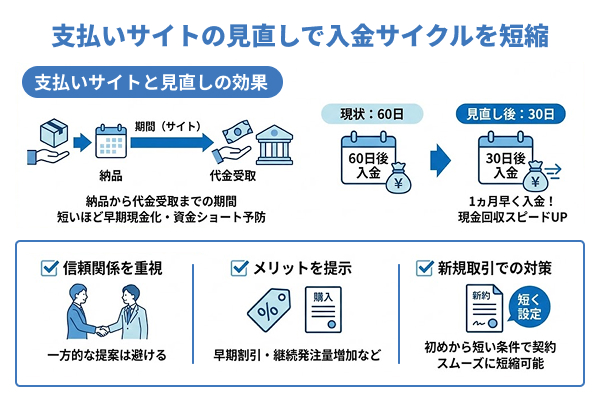 支払いサイトの見直し